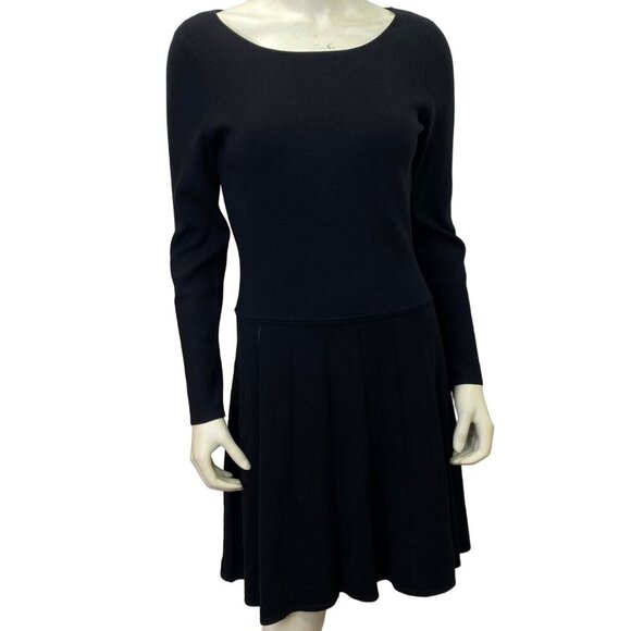LAUREN RALPH LAUREN D BOAT NECK SWEATER DRESS SM - Picture 1 of 6